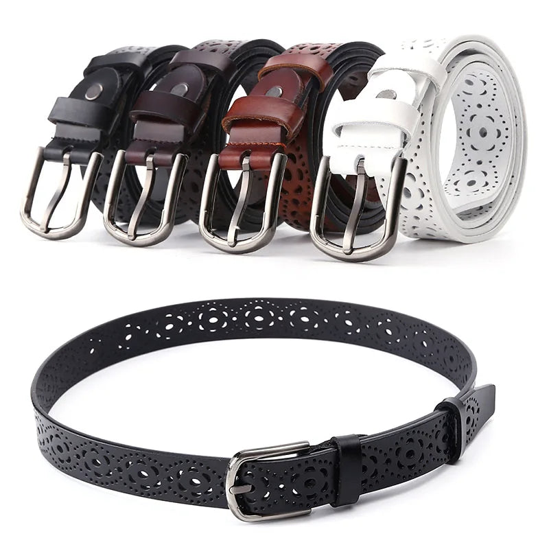 Genuine Leather Belt For Women Jeans Belts