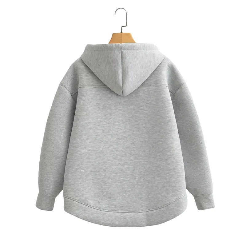 Jane Women Winter Zipper Hoodie