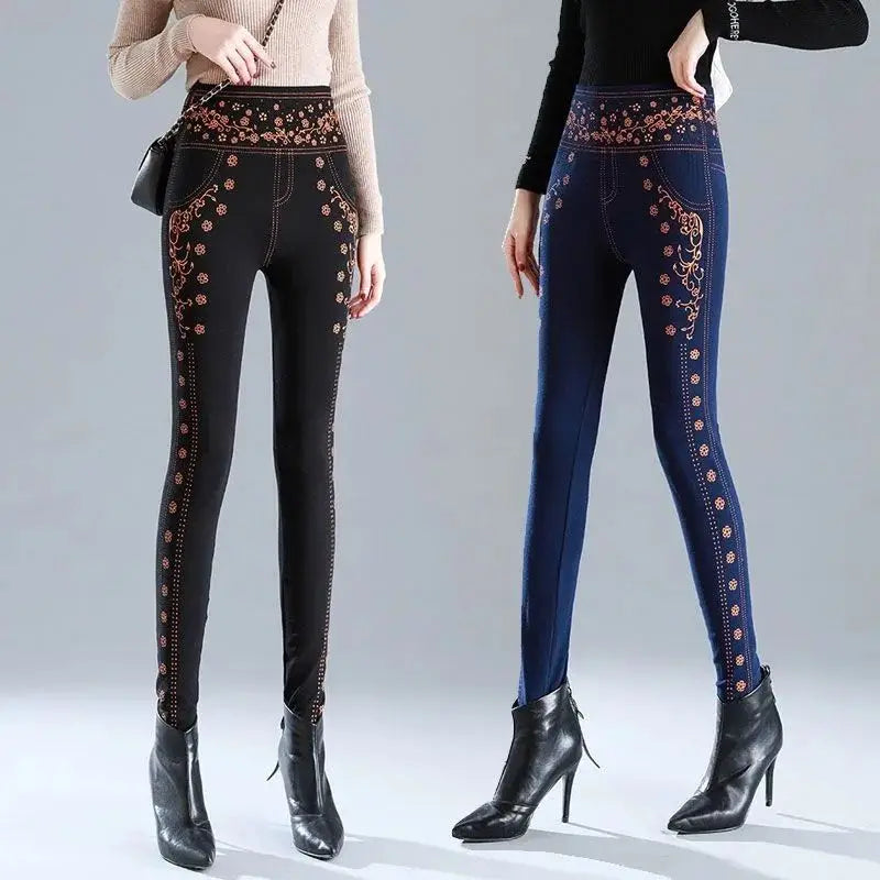 Elastic High Waist Leggings