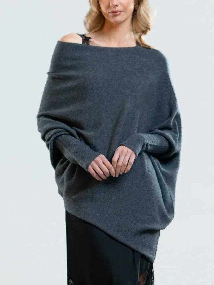 New Women's Ribbed Knit Jumper