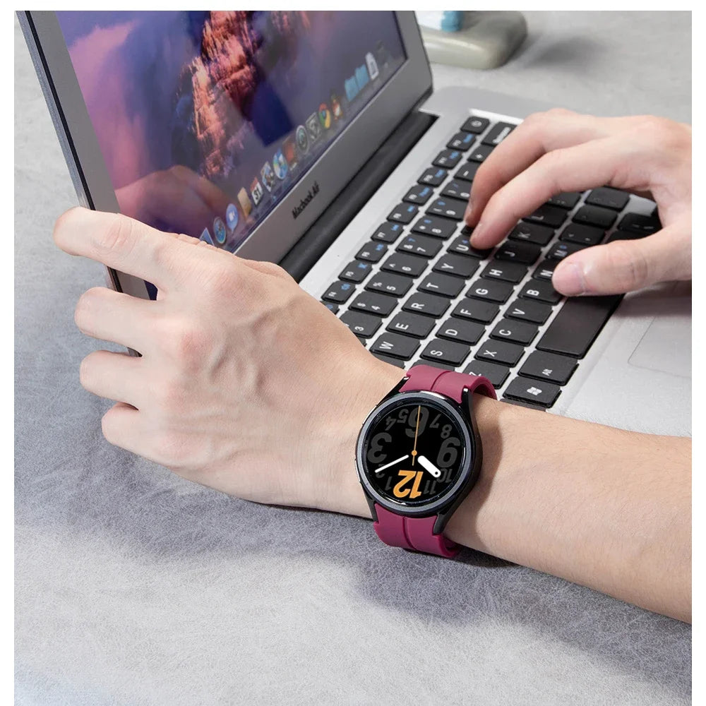 Magnetic Silicone Strap Watch