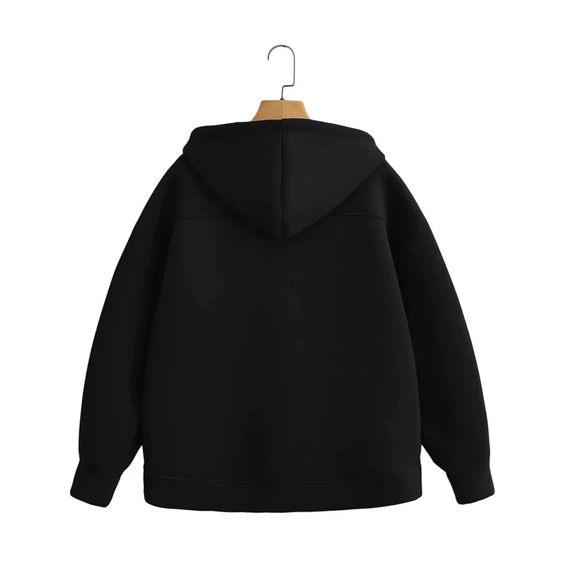 Jane Women Winter Zipper Hoodie