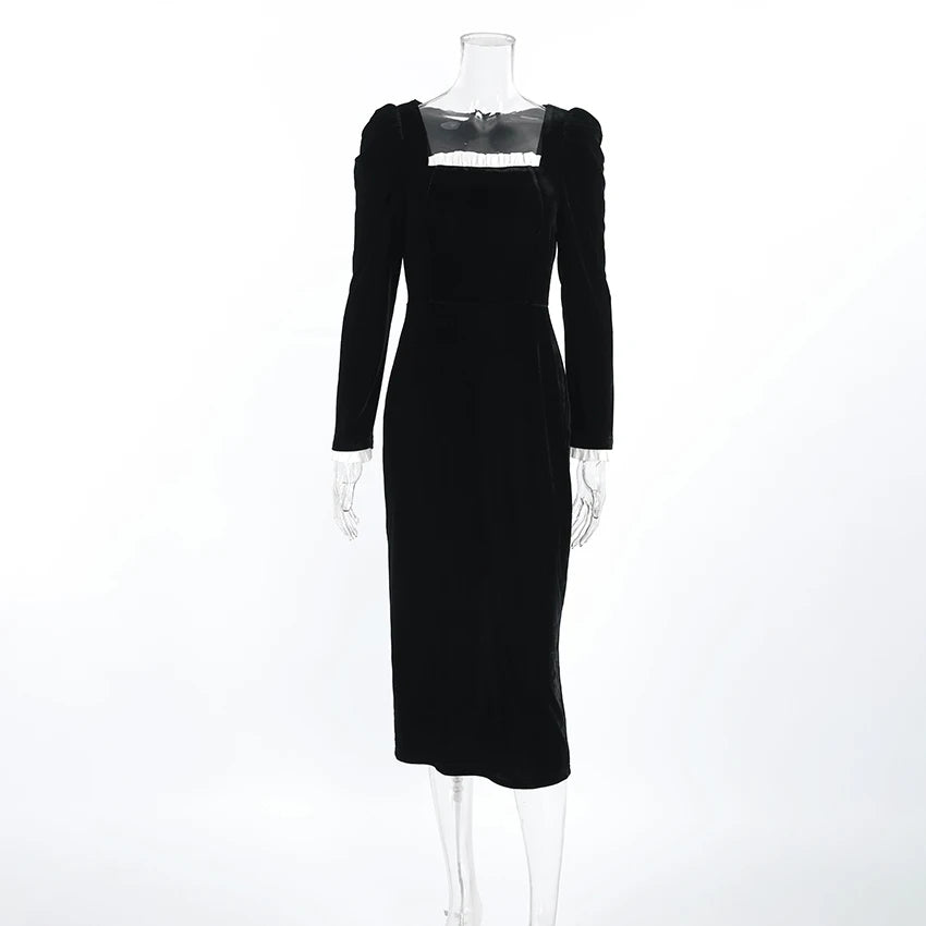 Eleanor Velvet Vintage Dress For Women