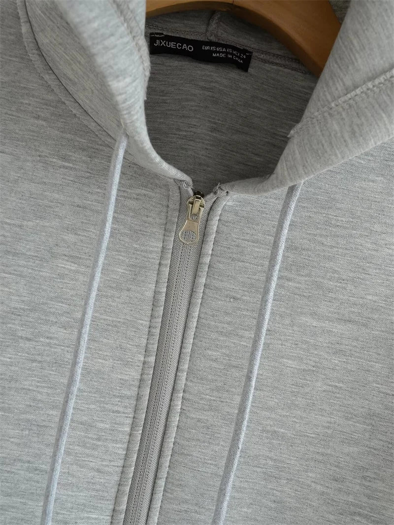 Jane Women Winter Zipper Hoodie