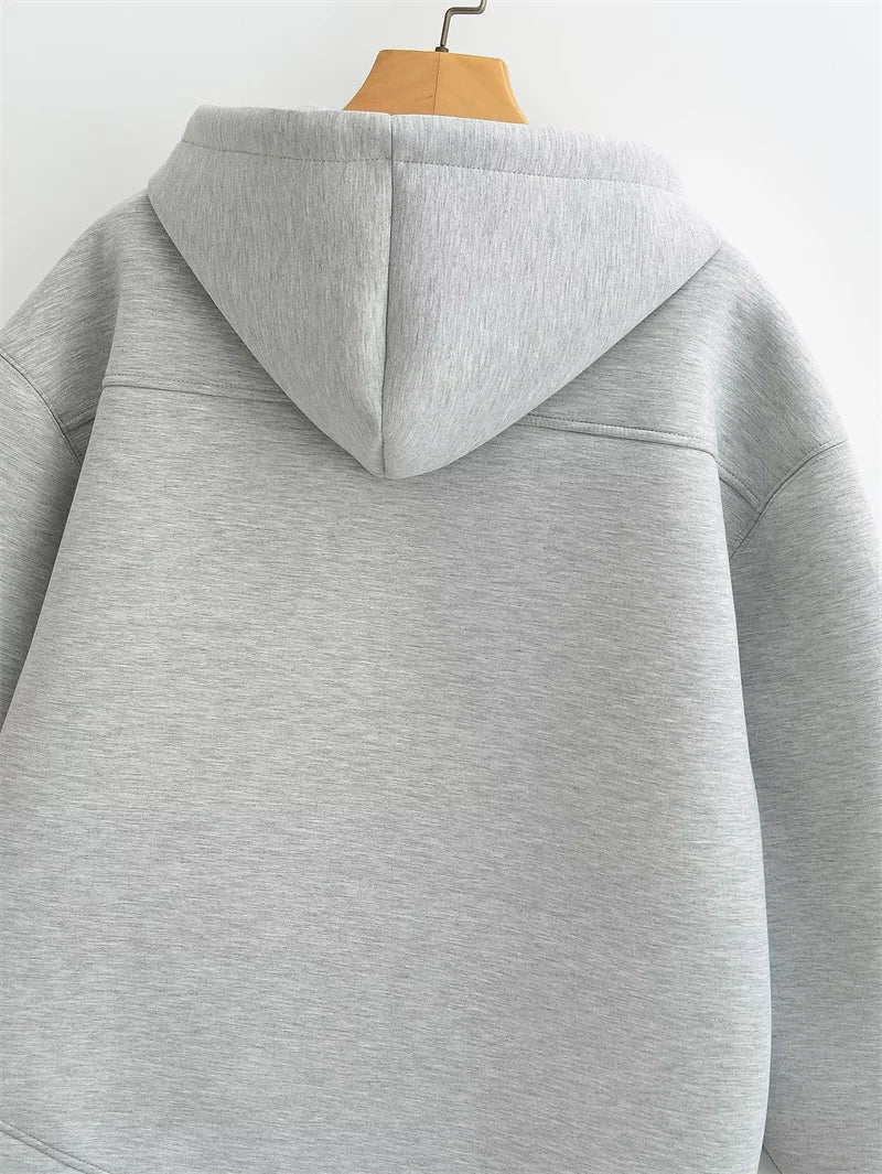 Jane Women Winter Zipper Hoodie