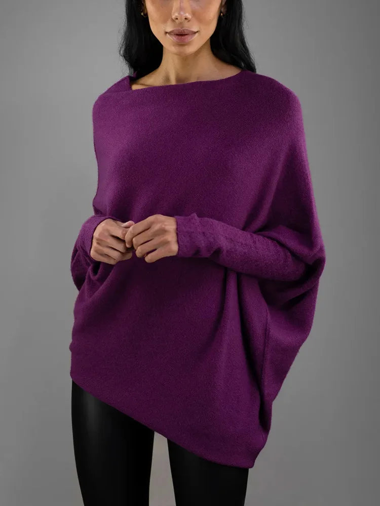 New Women's Ribbed Knit Jumper