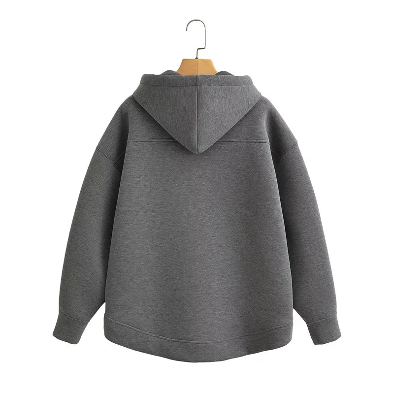 Jane Women Winter Zipper Hoodie